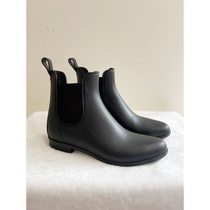 Sam Edelman Tinsley Rain Boots | Matte Black | Size 9